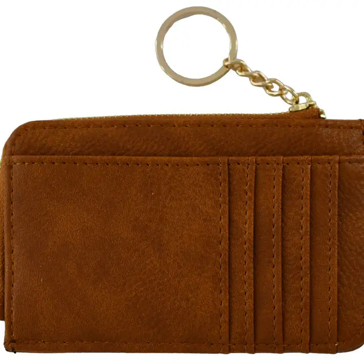 Faux Leather Card Holder Wallet