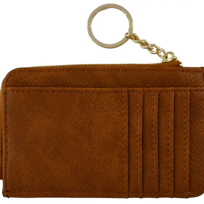 Faux Leather Card Holder Wallet