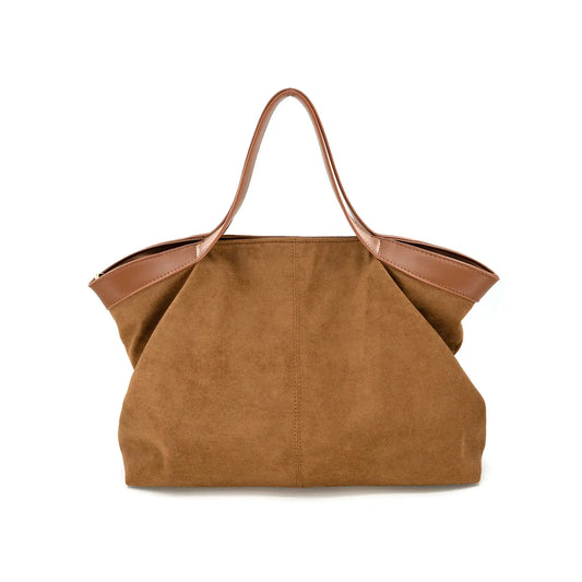 Alessia Faux Suede Hobo Bag