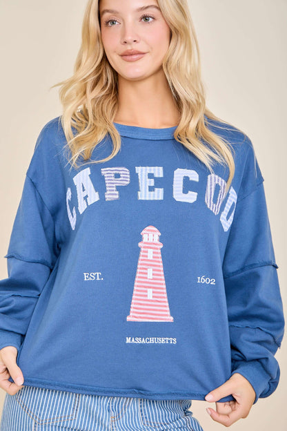 Cape Cod Coastal Sweatshirt