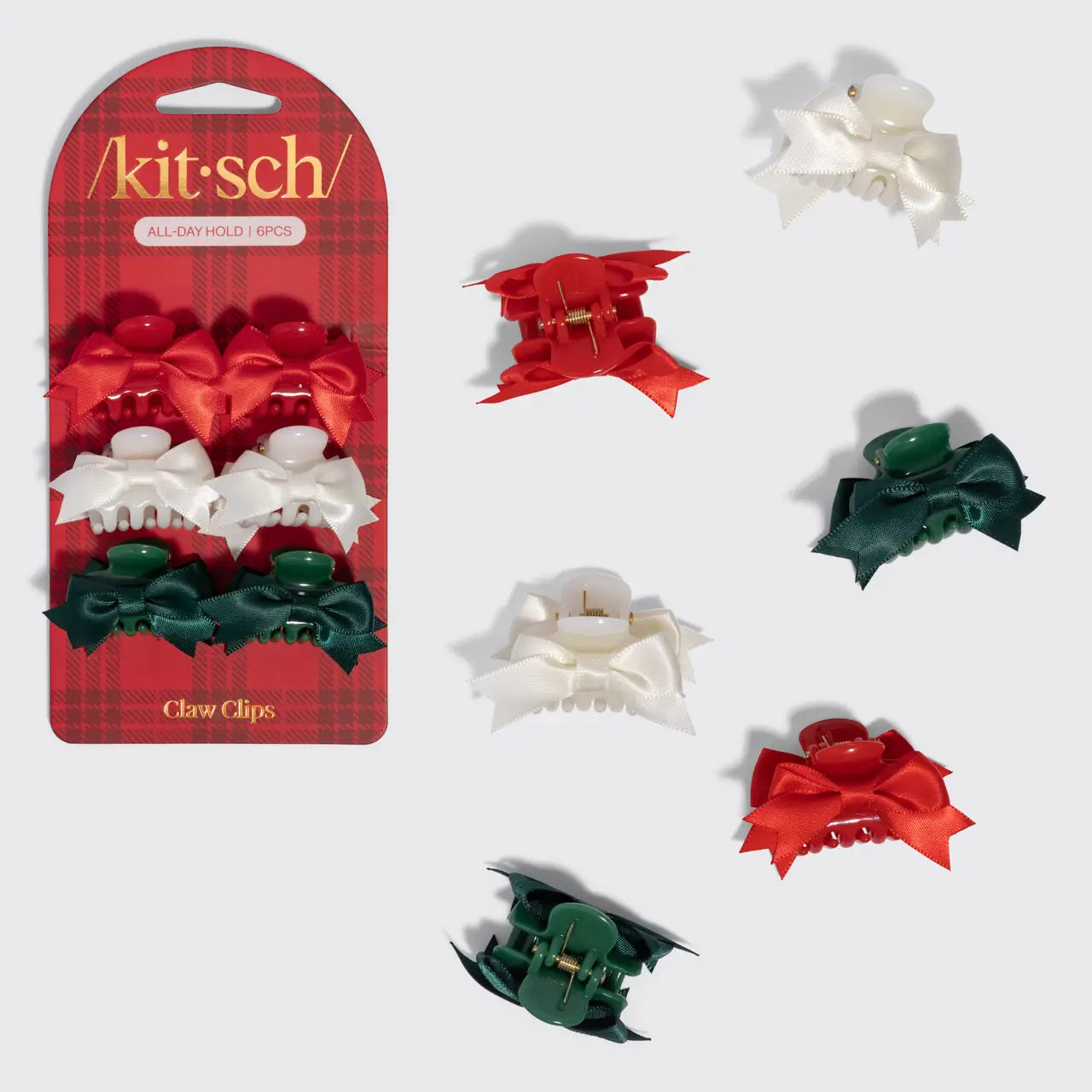 Kitsch Mini Claw Clips- Holiday