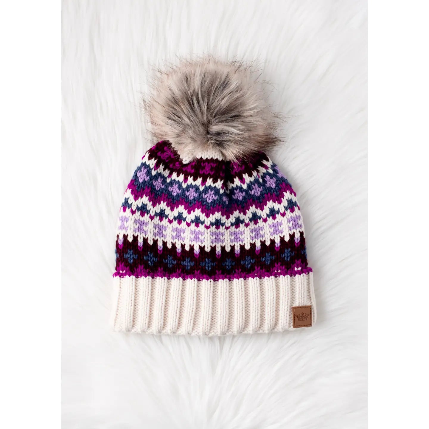 Knit Pom Hats