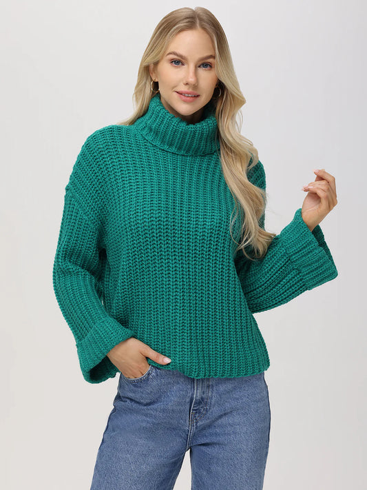 525 America Vida Turtleneck Shaker Pullover