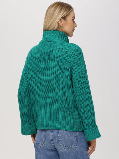 525 America Vida Turtleneck Shaker Pullover