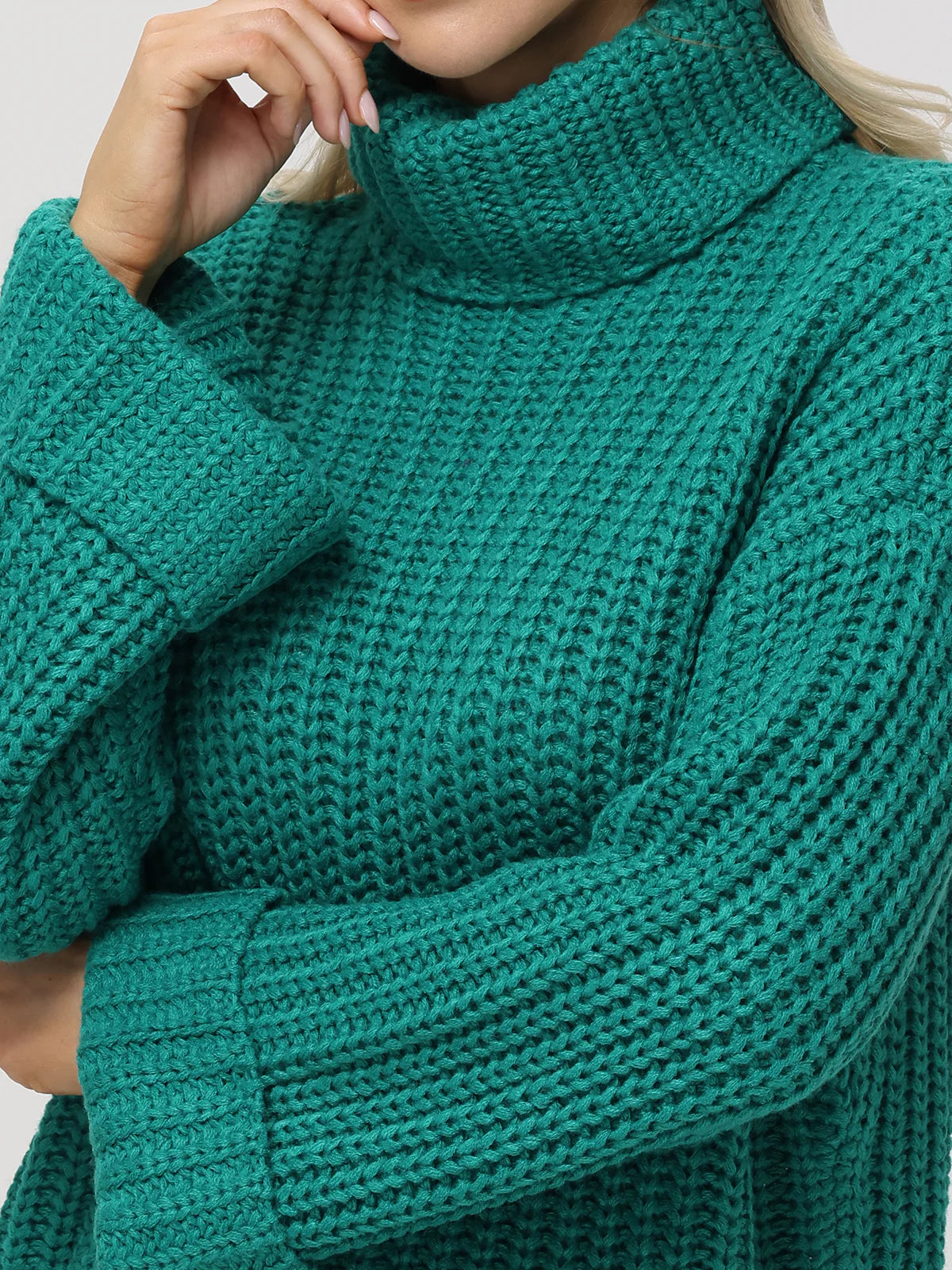 525 America Vida Turtleneck Shaker Pullover