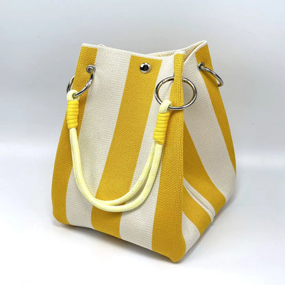 Mini Knit Bucket Bags