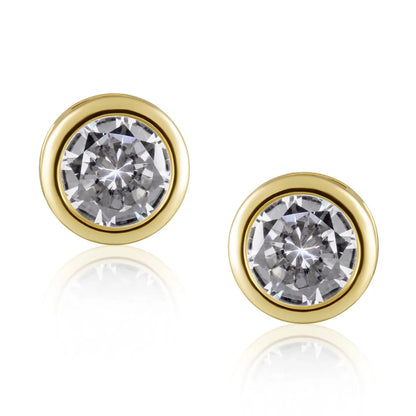 Sahira Alaina Bezel Studs