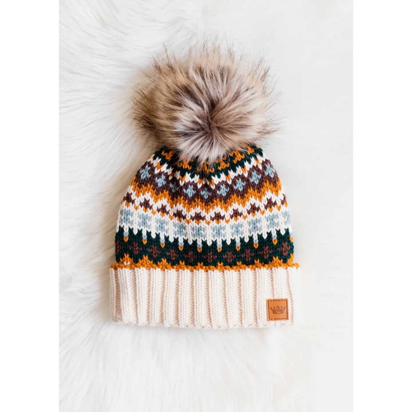 Knit Pom Hats