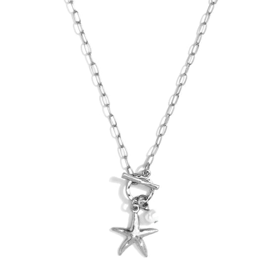 Starfish Toggle Necklace