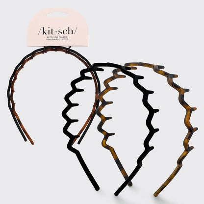 Kitsch Recycled Plastic Zig Zag Headband