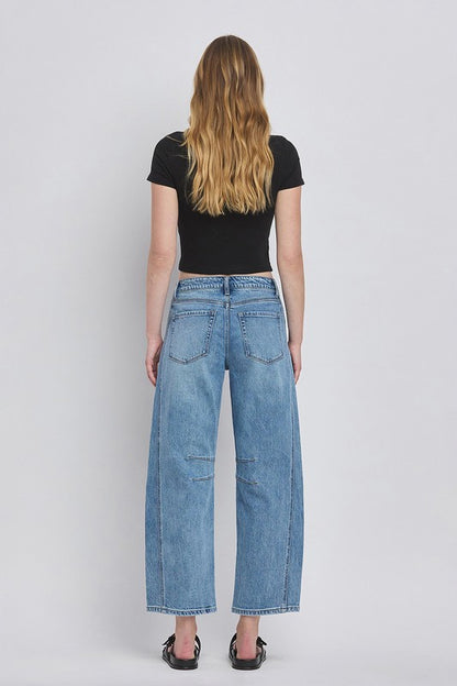 Vervet High Rise Barrel Jean