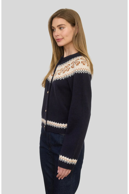 Zoe & Claire Faire Isle Cardigan