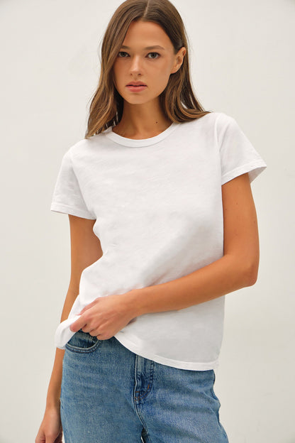Essential Cotton Slub Tee