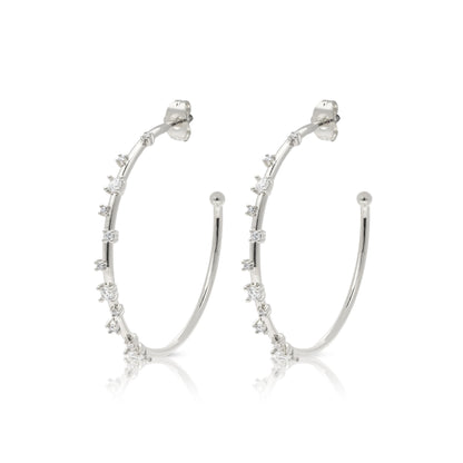 CAI Chunky Starry Hoops