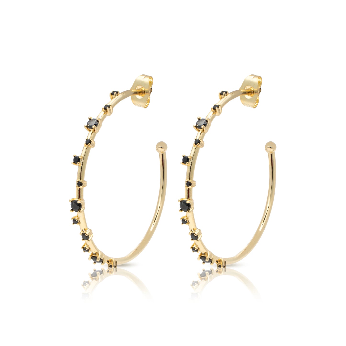 CAI Chunky Starry Hoops