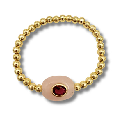 Holst & Lee Gem Beaded Bracelet