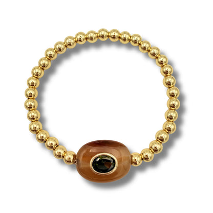 Holst & Lee Gem Beaded Bracelet