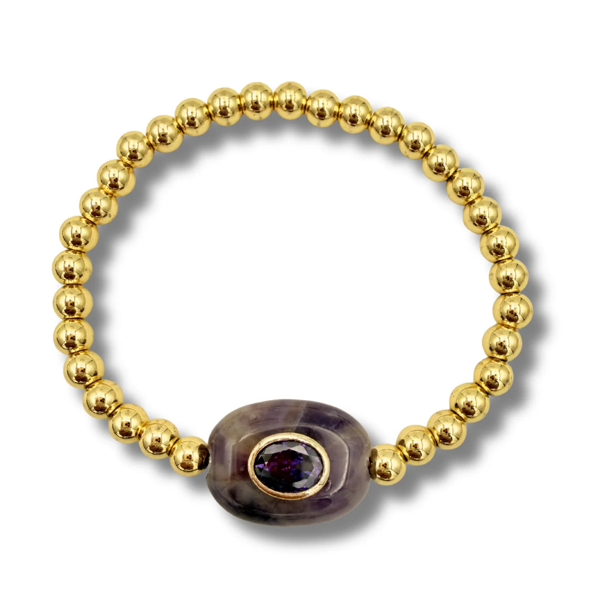 Holst & Lee Gem Beaded Bracelet