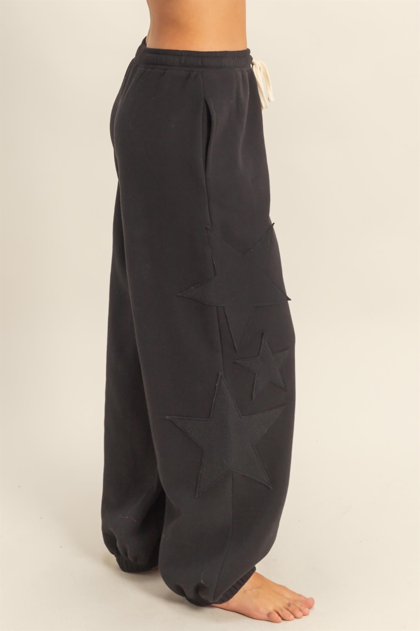 Star Patch Sweatpants