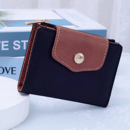 Stephanie Nylon Snap Bifold Wallet