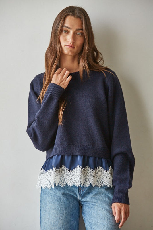 Amandine Twofer Sweater