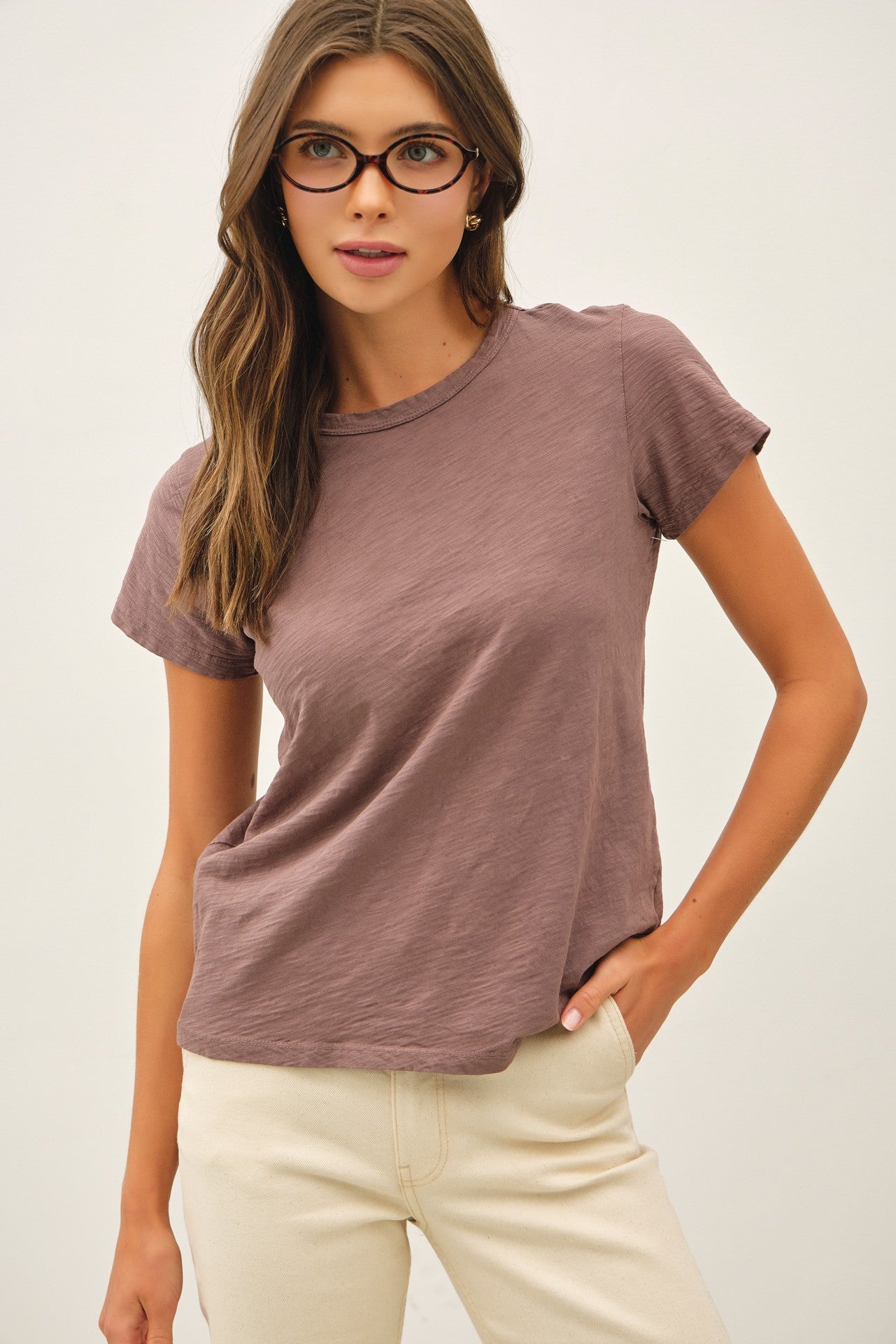 Essential Cotton Slub Tee