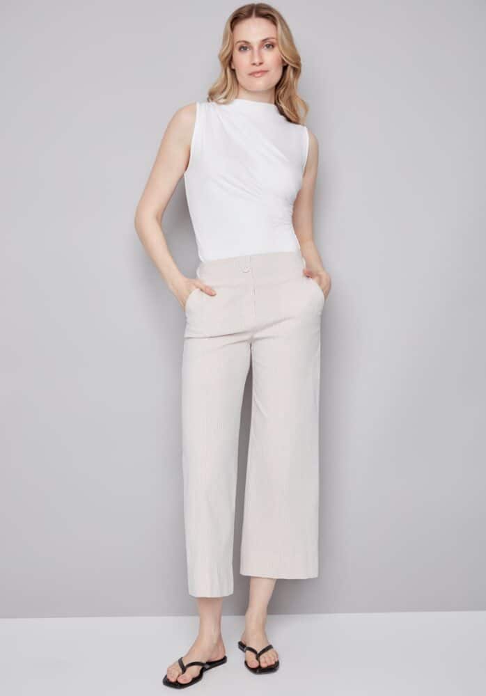 ILTM Elizabeth Techno Wide Leg Pull On Pant