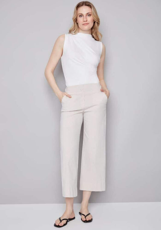 ILTM Elizabeth Techno Wide Leg Pull On Pant