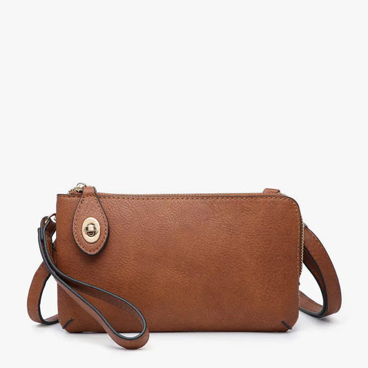 Wristlet With Twist Lock Closure