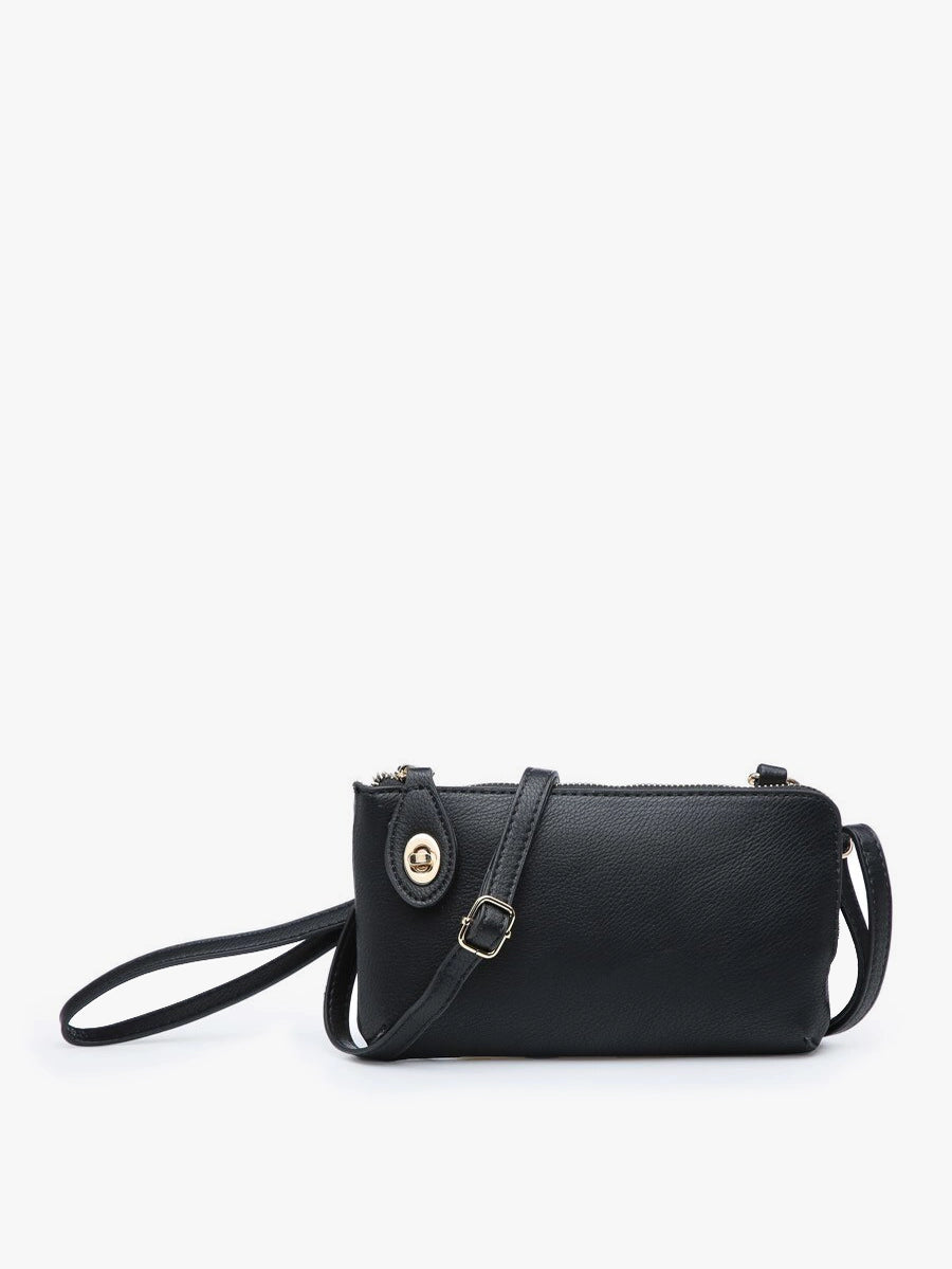 Wristlet With Twist Lock Closure