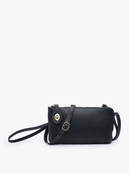 Wristlet With Twist Lock Closure