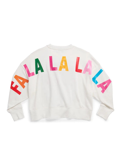 Shiraleah "Tis the Season/ Fa La La" Relaxed Sweatshirt