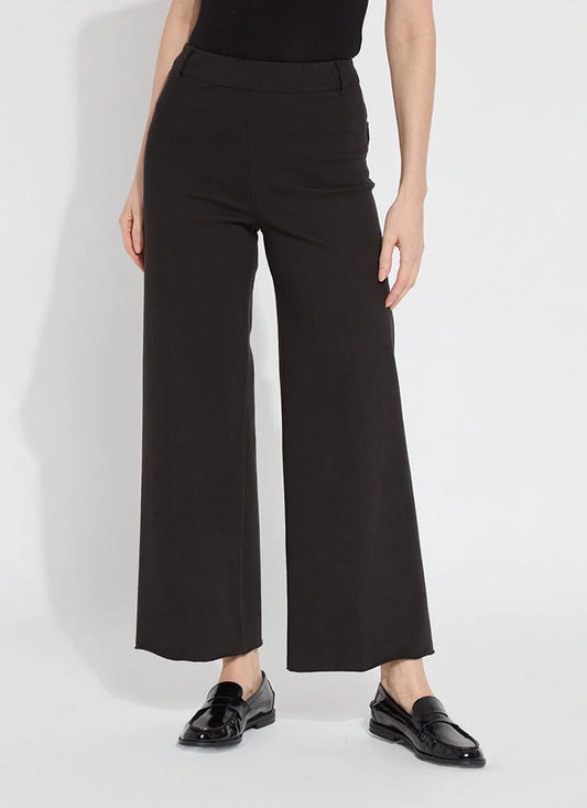 Lysse High Waist Wide Leg Black Denim