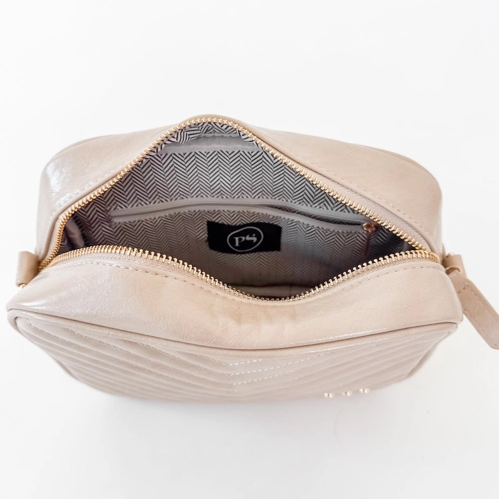 Coco Quilted Camera Crossbody