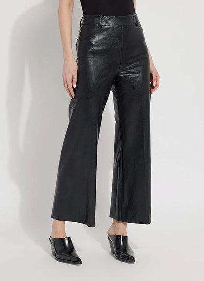Lysse Vegan Leather Wide Leg Pant