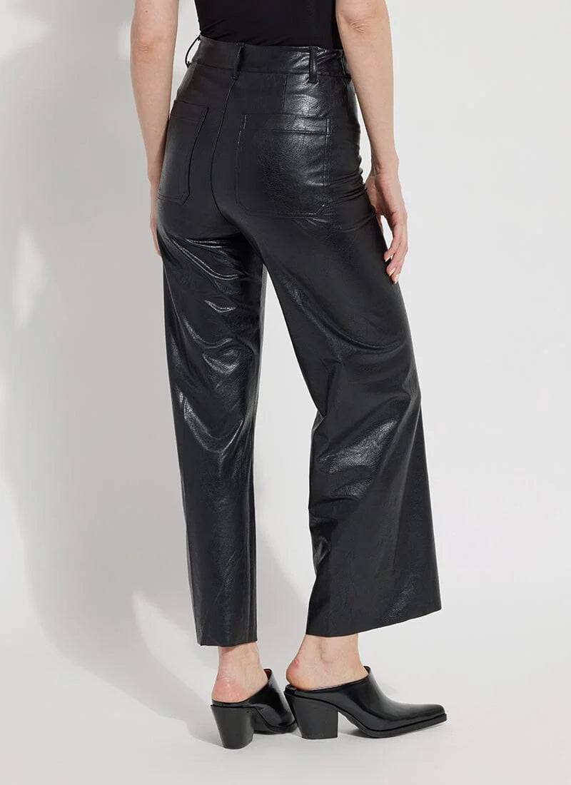 Lysse Vegan Leather Wide Leg Pant