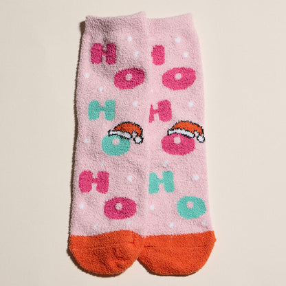 Nutcracker Set of 4 Fuzzy Socks