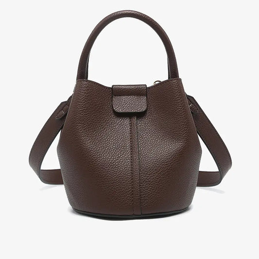 Farrah Bucket Bag W/ Top Handle