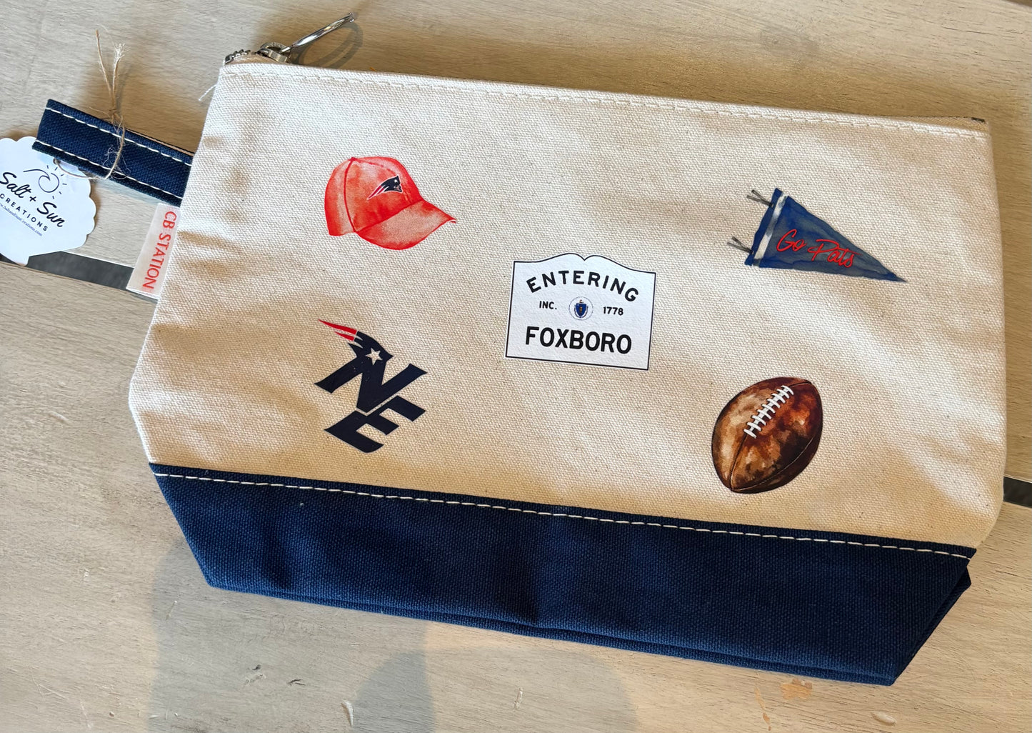 Patriots Canvas Pouch