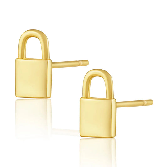 Sahira Mini Lock Earrings