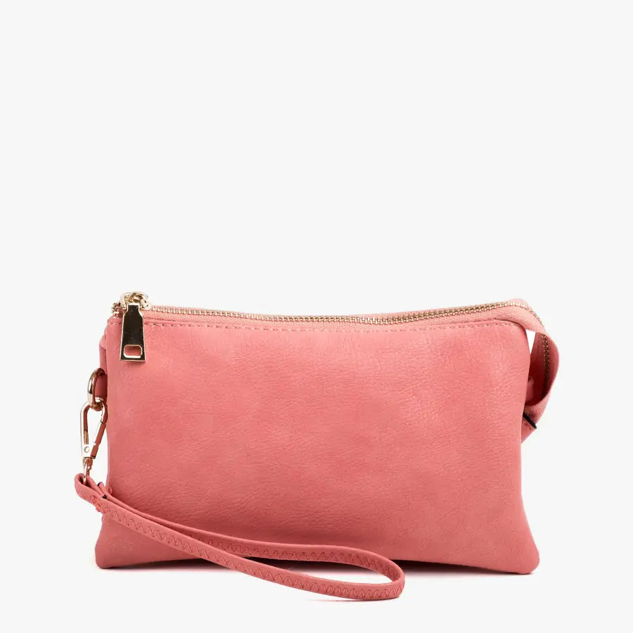 Riley 3 Compartment Crossbody/ Wristlet