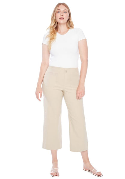 I Love Tyler Madison Wide Leg Pants Front Pocket Detail