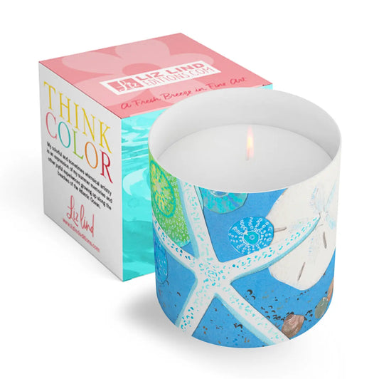 Starfish Boxed Candle