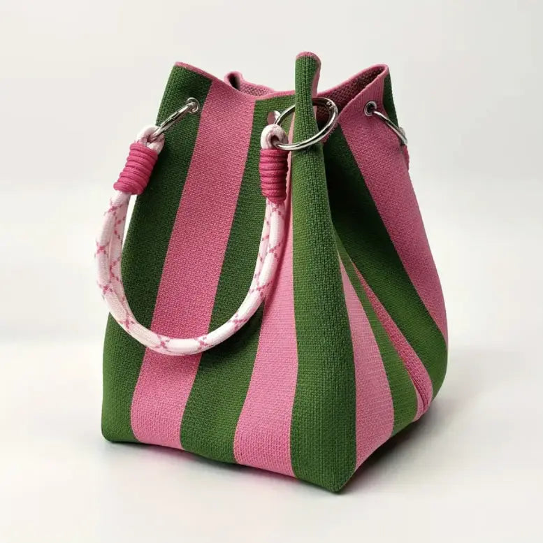 Mini Knit Bucket Bags