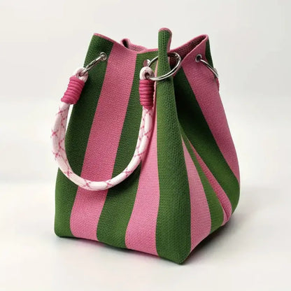 Mini Knit Bucket Bags