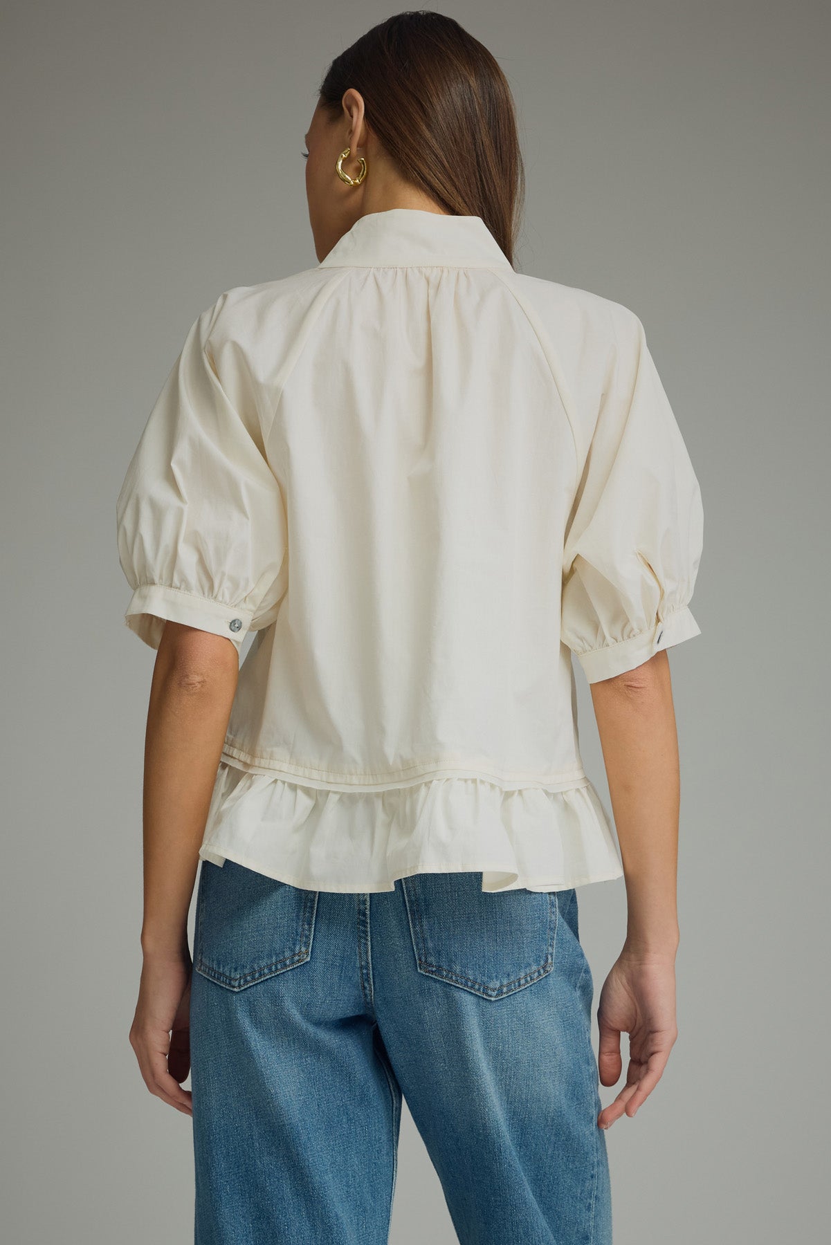 Ruffle Detail Blouse
