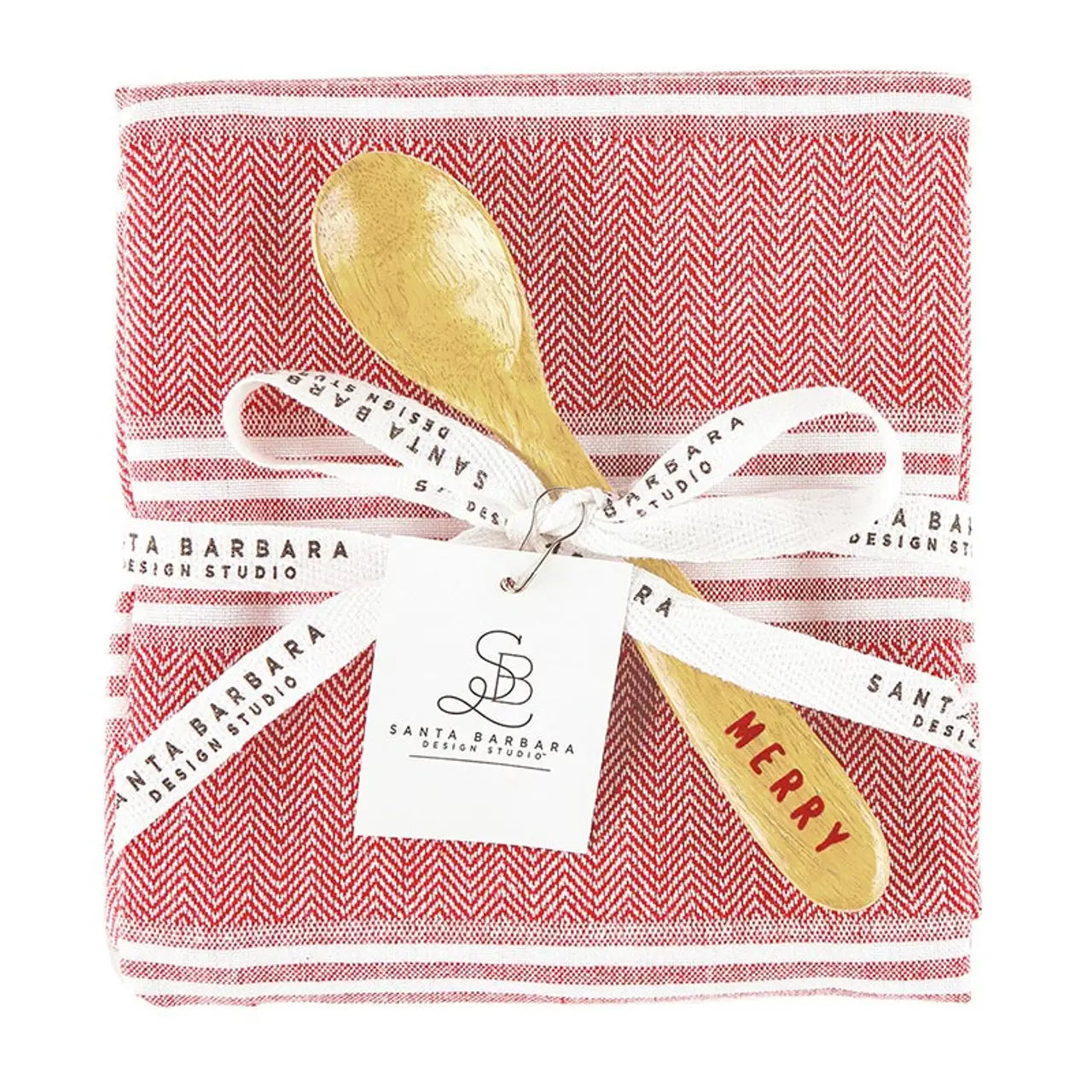 Face to Face Towel & Spoon Set- Merry