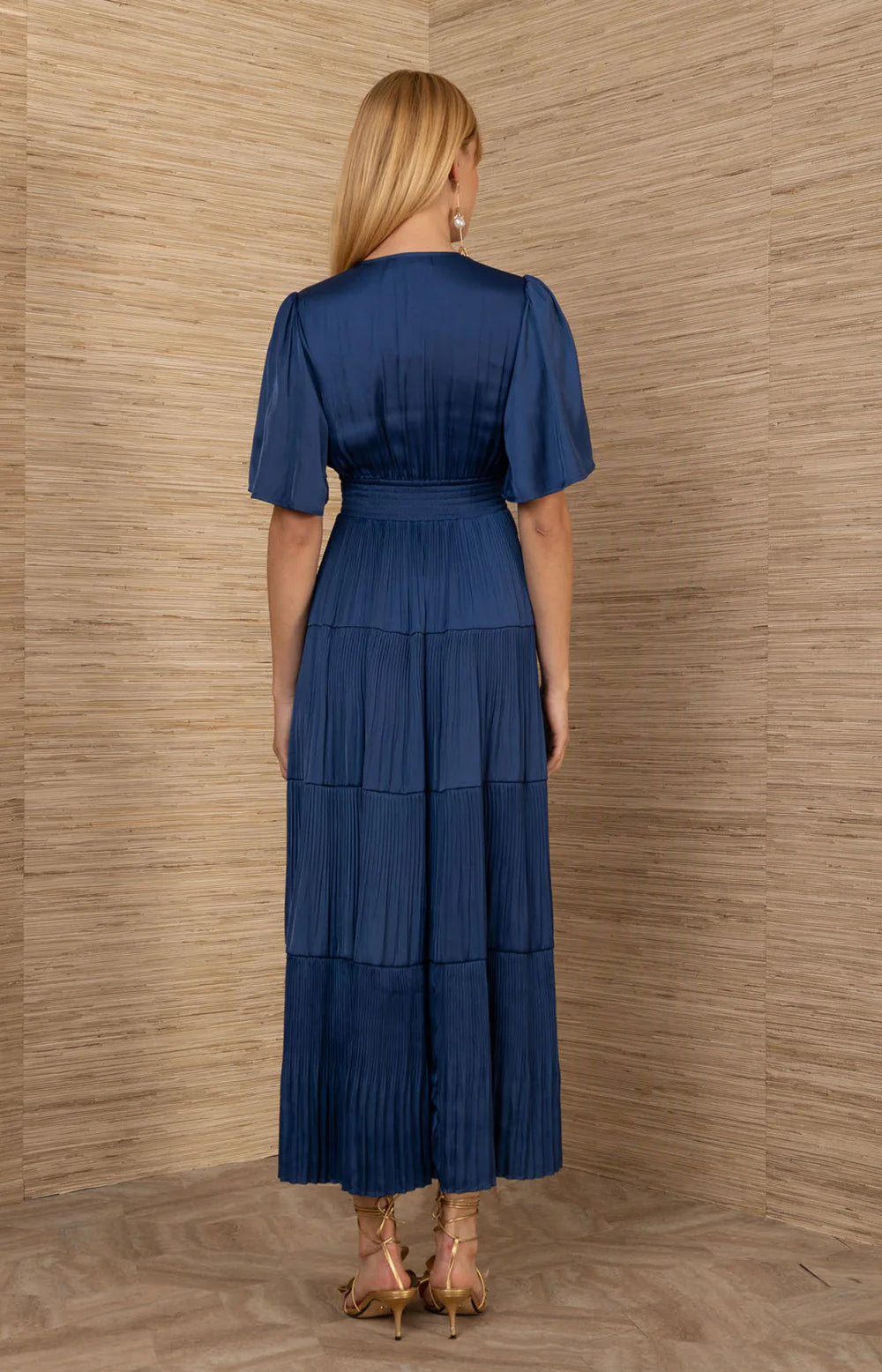 Hale Bob Charmeuse Maxi Dress