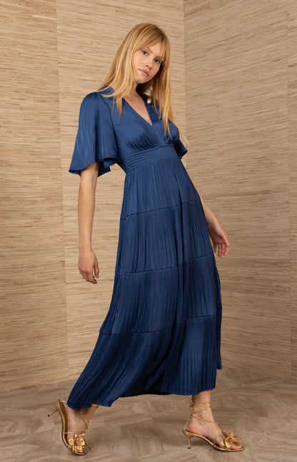Hale Bob Charmeuse Maxi Dress