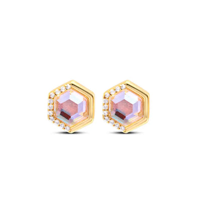 Stardust Healing Stone Studs